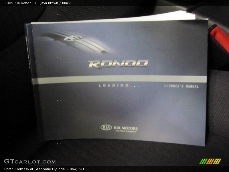 Java Brown / Black 2009 Kia Rondo LX