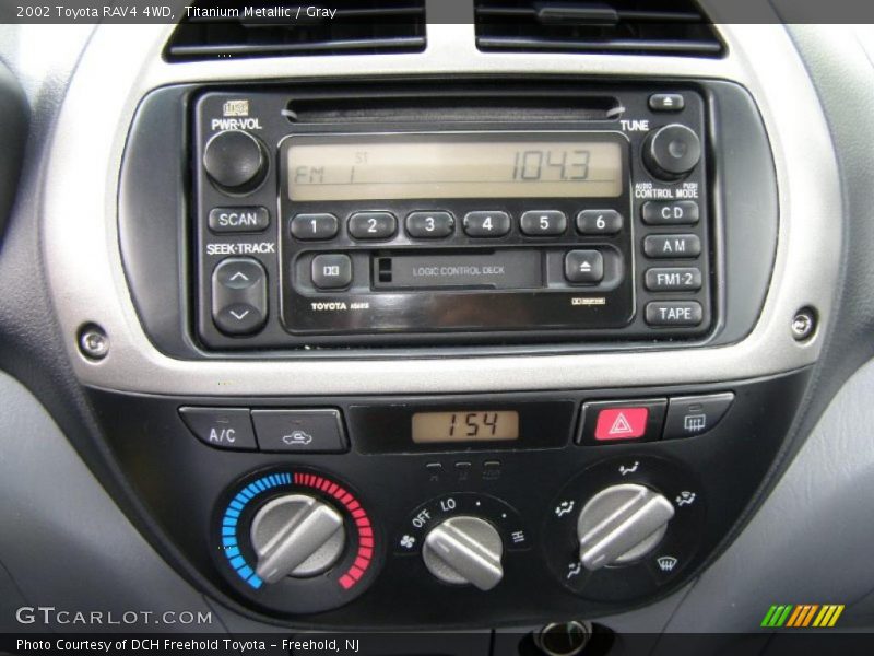 Titanium Metallic / Gray 2002 Toyota RAV4 4WD