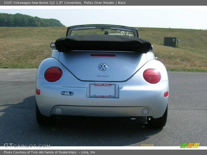 Reflex Silver Metallic / Black 2005 Volkswagen New Beetle GLS 1.8T Convertible