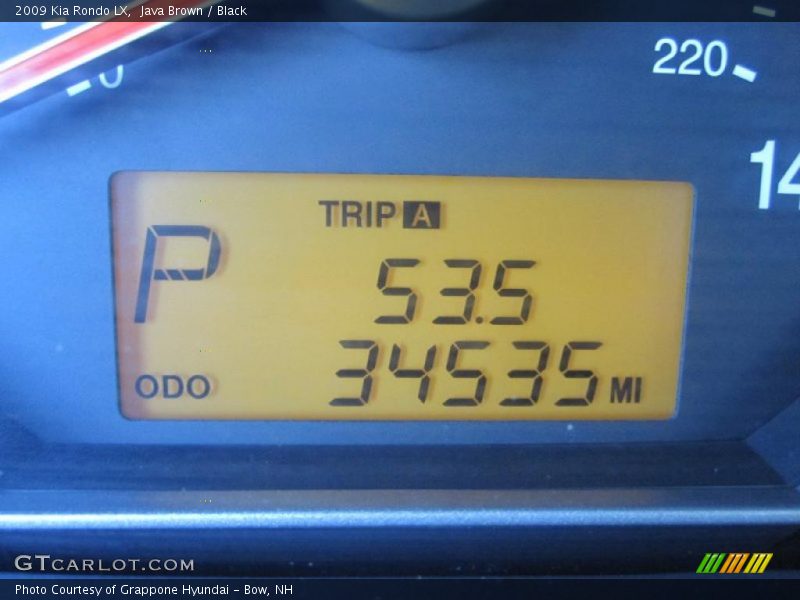 Java Brown / Black 2009 Kia Rondo LX