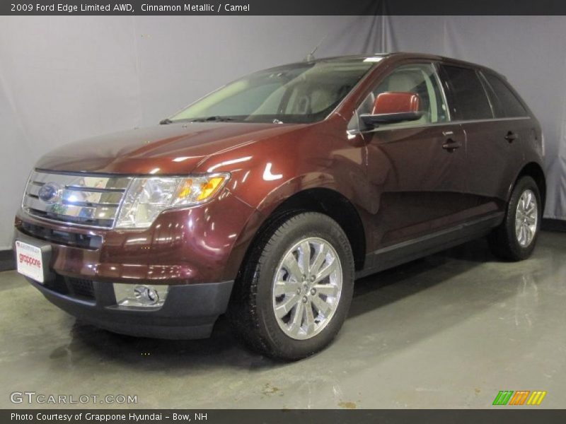 Cinnamon Metallic / Camel 2009 Ford Edge Limited AWD