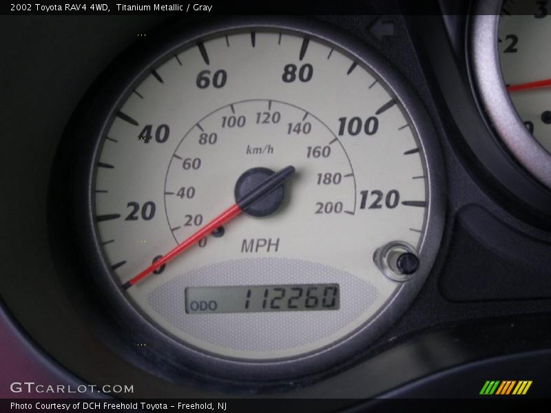 Titanium Metallic / Gray 2002 Toyota RAV4 4WD