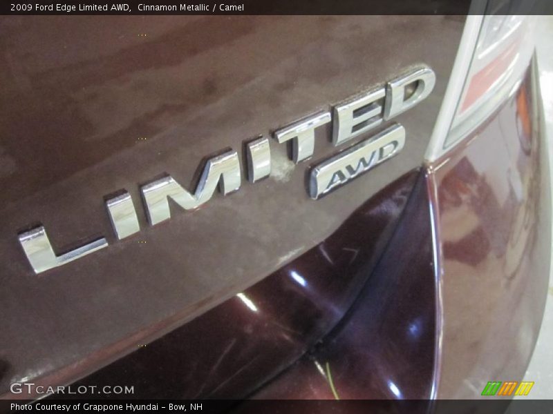 Cinnamon Metallic / Camel 2009 Ford Edge Limited AWD