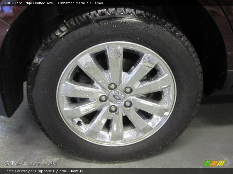 Cinnamon Metallic / Camel 2009 Ford Edge Limited AWD