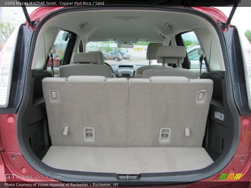 Copper Red Mica / Sand 2009 Mazda MAZDA5 Sport