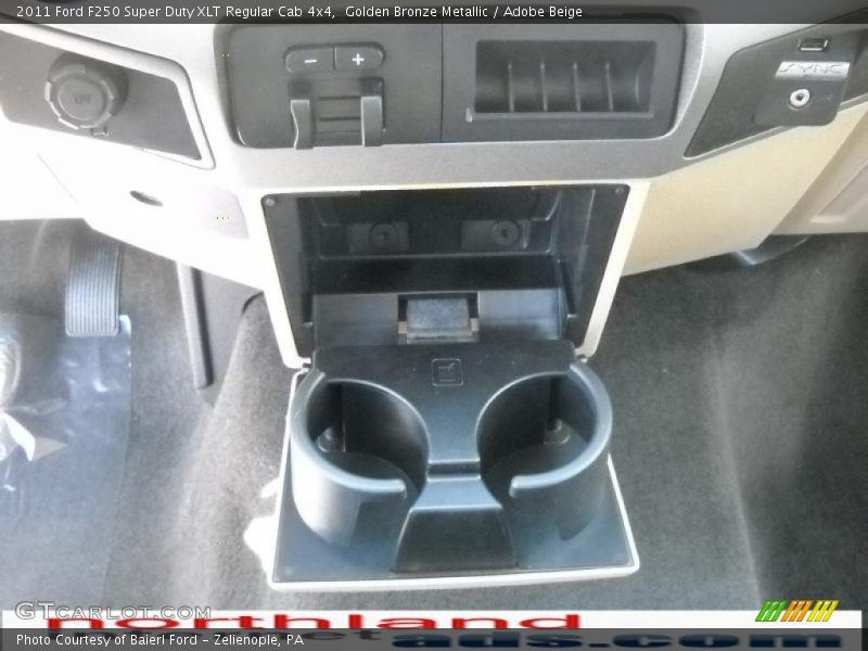 Golden Bronze Metallic / Adobe Beige 2011 Ford F250 Super Duty XLT Regular Cab 4x4