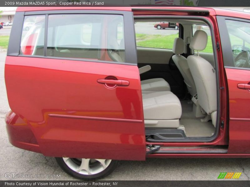Copper Red Mica / Sand 2009 Mazda MAZDA5 Sport