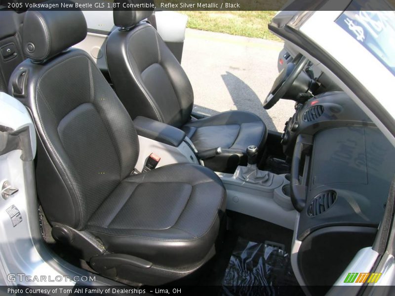 Reflex Silver Metallic / Black 2005 Volkswagen New Beetle GLS 1.8T Convertible