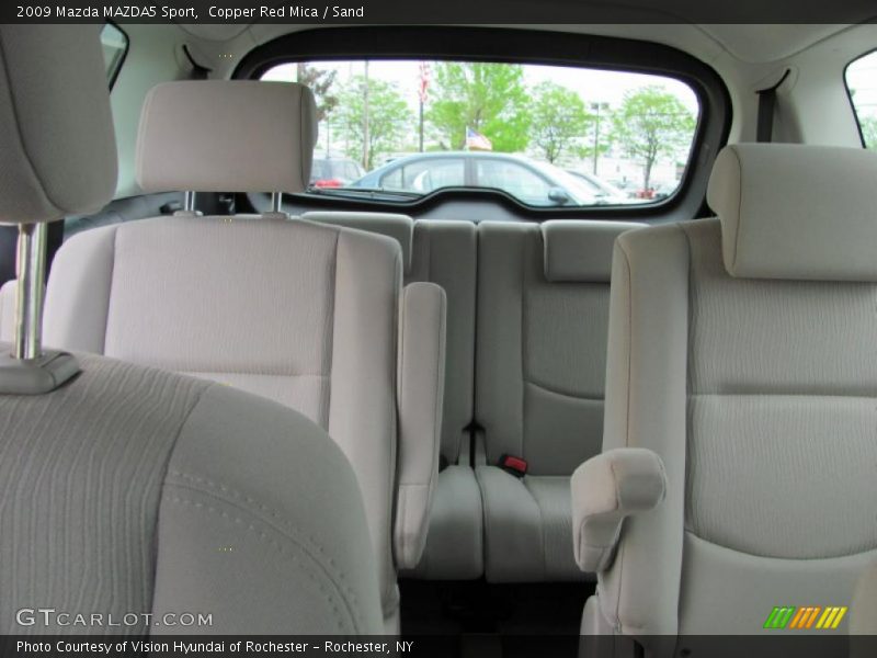 Copper Red Mica / Sand 2009 Mazda MAZDA5 Sport