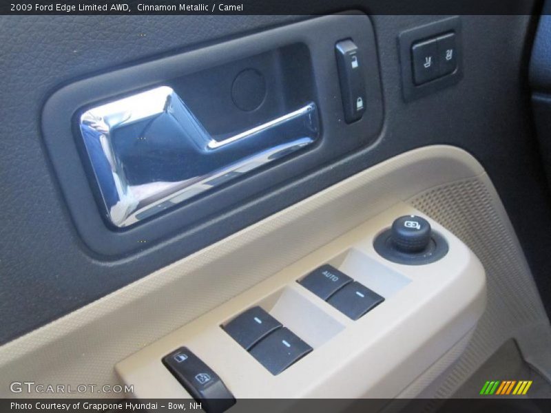 Cinnamon Metallic / Camel 2009 Ford Edge Limited AWD