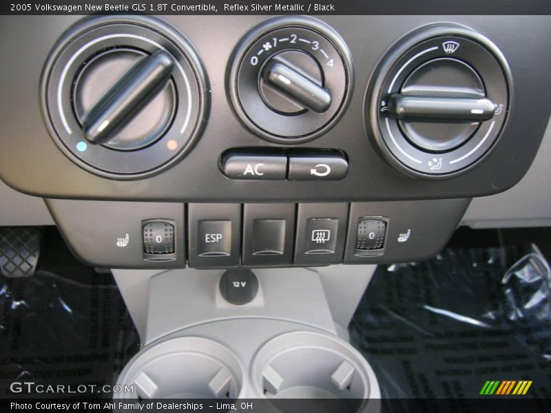 Reflex Silver Metallic / Black 2005 Volkswagen New Beetle GLS 1.8T Convertible