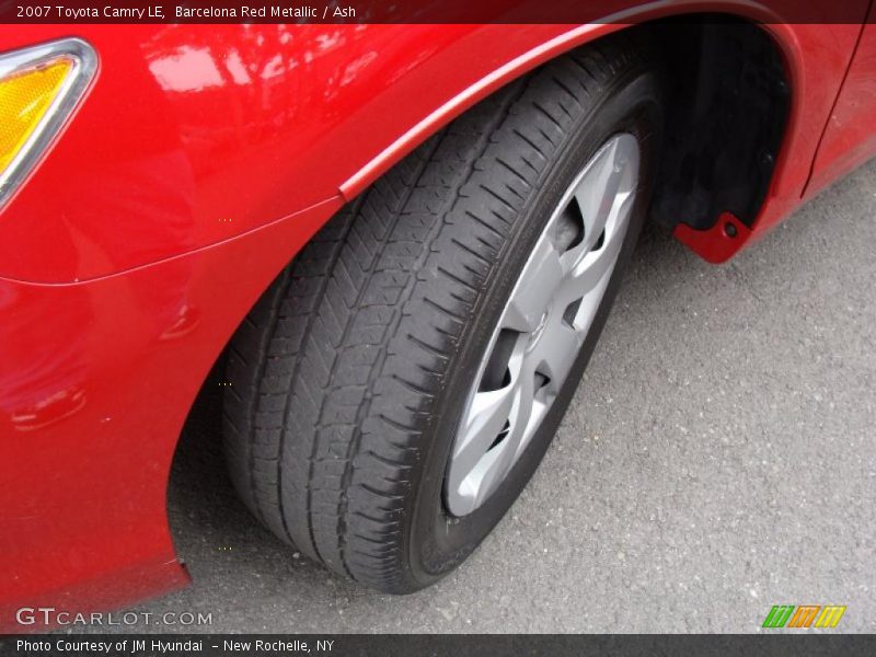 Barcelona Red Metallic / Ash 2007 Toyota Camry LE