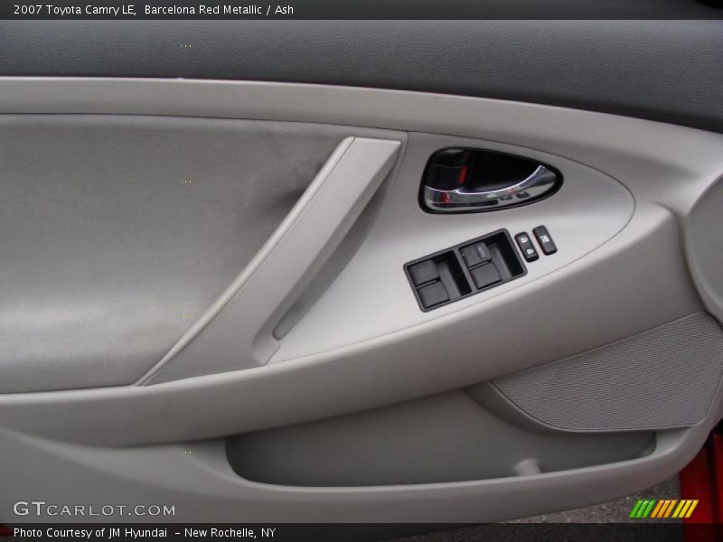 Barcelona Red Metallic / Ash 2007 Toyota Camry LE