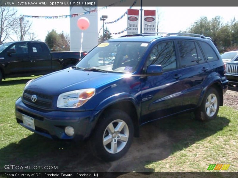 Spectra Blue Mica / Taupe 2004 Toyota RAV4 4WD