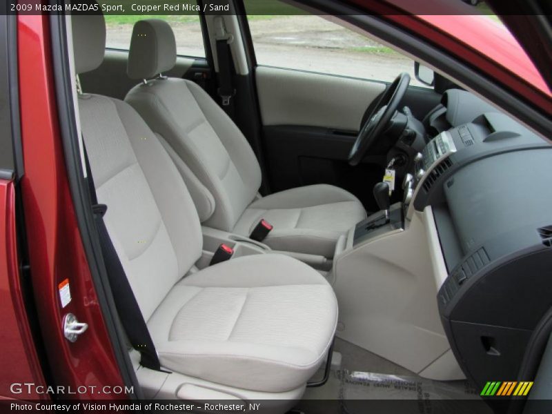 Copper Red Mica / Sand 2009 Mazda MAZDA5 Sport
