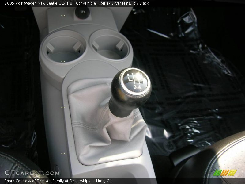 Reflex Silver Metallic / Black 2005 Volkswagen New Beetle GLS 1.8T Convertible