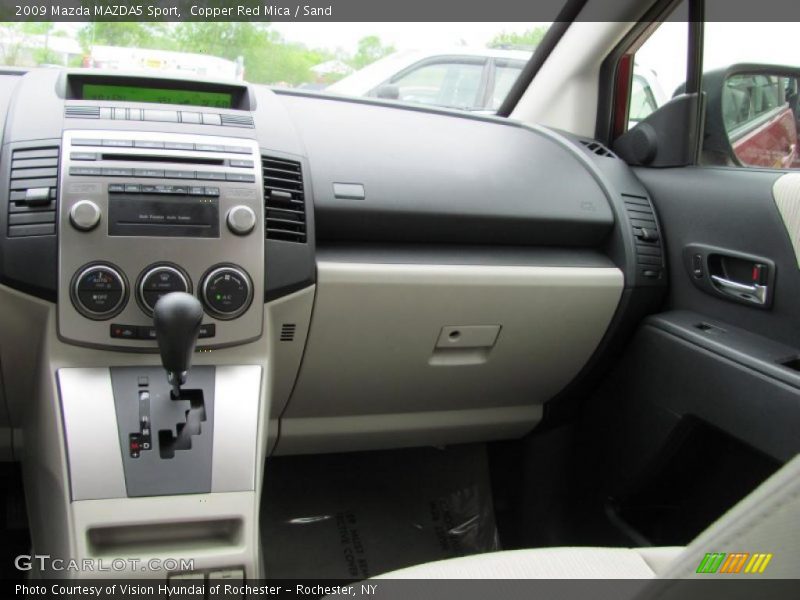 Copper Red Mica / Sand 2009 Mazda MAZDA5 Sport