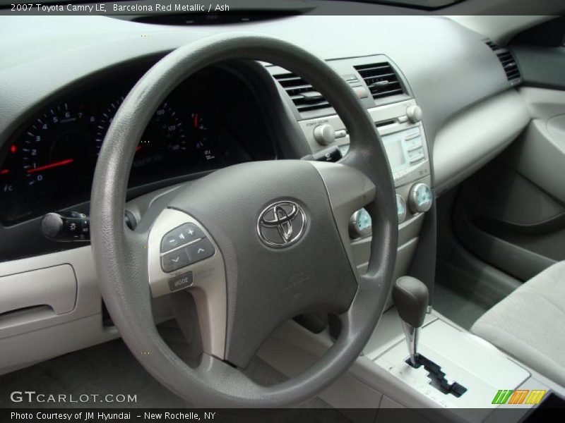 Barcelona Red Metallic / Ash 2007 Toyota Camry LE
