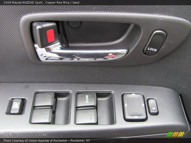Copper Red Mica / Sand 2009 Mazda MAZDA5 Sport