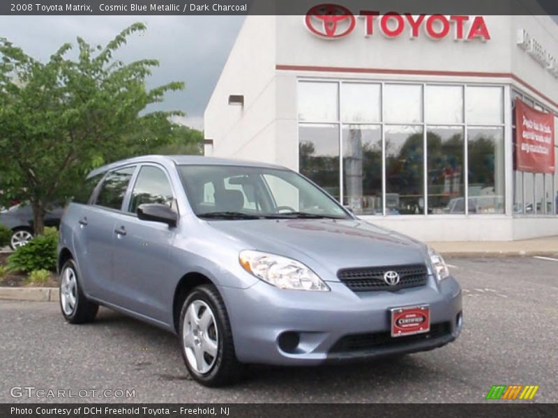 Cosmic Blue Metallic / Dark Charcoal 2008 Toyota Matrix