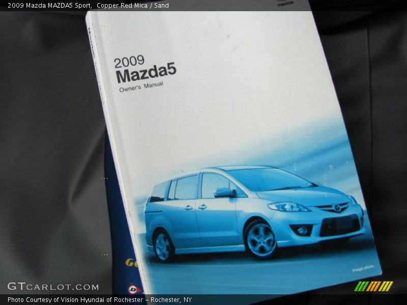 Copper Red Mica / Sand 2009 Mazda MAZDA5 Sport