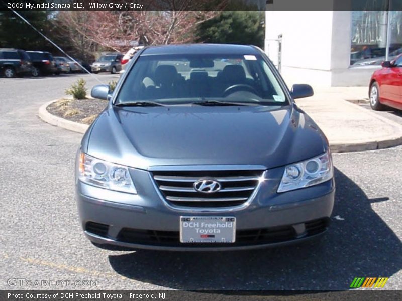 Willow Gray / Gray 2009 Hyundai Sonata GLS