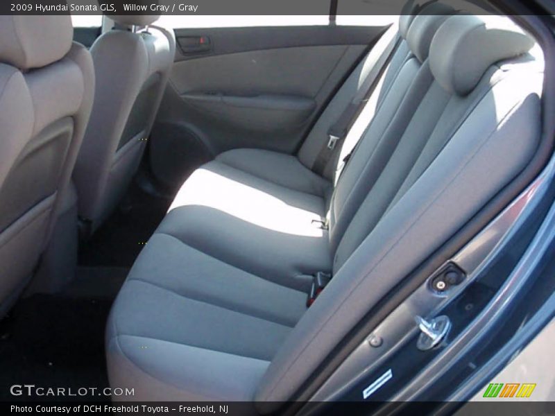 Willow Gray / Gray 2009 Hyundai Sonata GLS