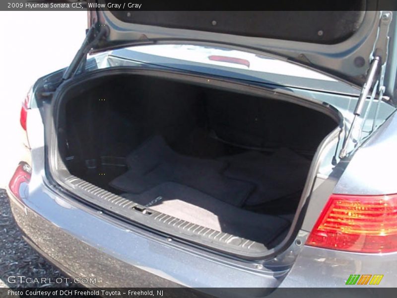 Willow Gray / Gray 2009 Hyundai Sonata GLS