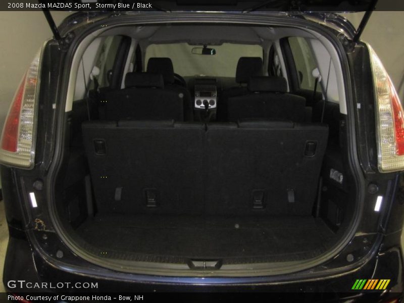 Stormy Blue / Black 2008 Mazda MAZDA5 Sport