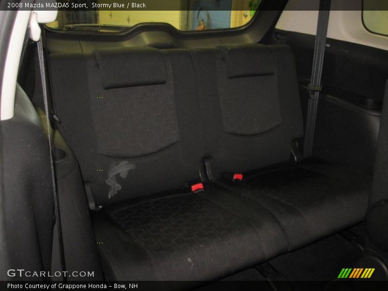 Stormy Blue / Black 2008 Mazda MAZDA5 Sport