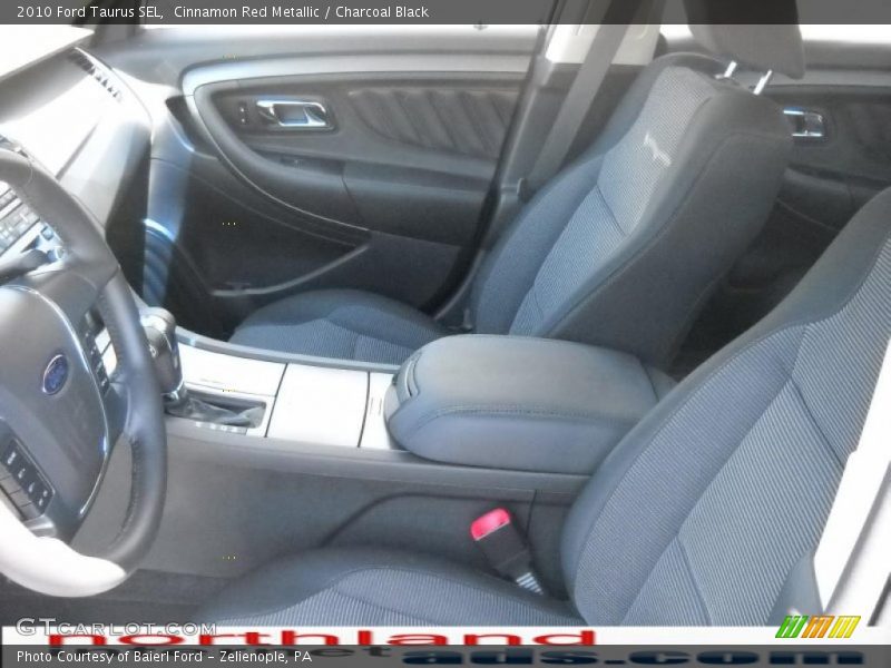 Cinnamon Red Metallic / Charcoal Black 2010 Ford Taurus SEL
