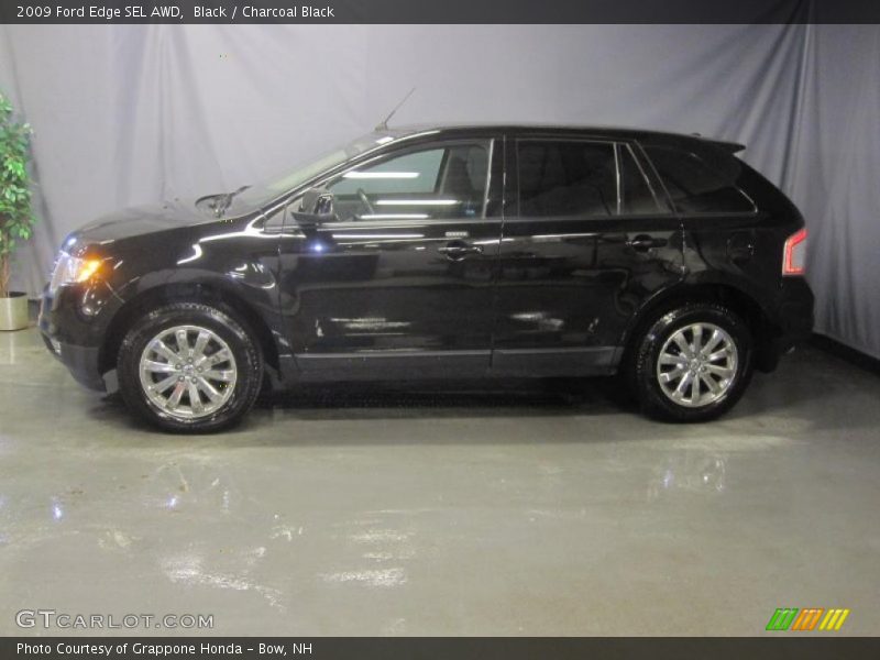 Black / Charcoal Black 2009 Ford Edge SEL AWD