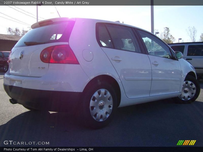 Candy White / Art Grey 2007 Volkswagen Rabbit 4 Door