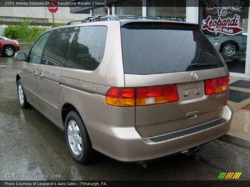 Sandstone Metallic / Ivory 2003 Honda Odyssey EX-L