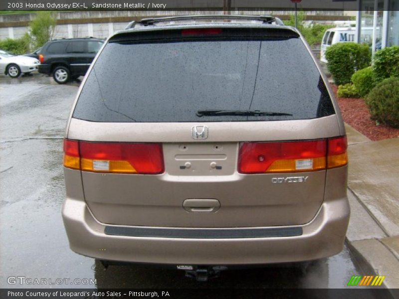 Sandstone Metallic / Ivory 2003 Honda Odyssey EX-L