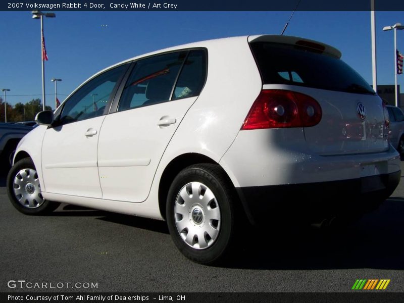Candy White / Art Grey 2007 Volkswagen Rabbit 4 Door