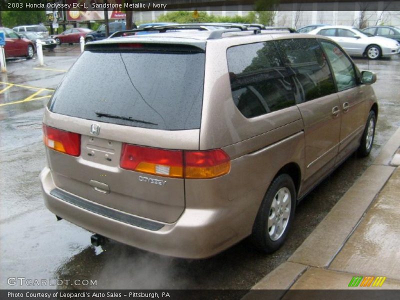 Sandstone Metallic / Ivory 2003 Honda Odyssey EX-L