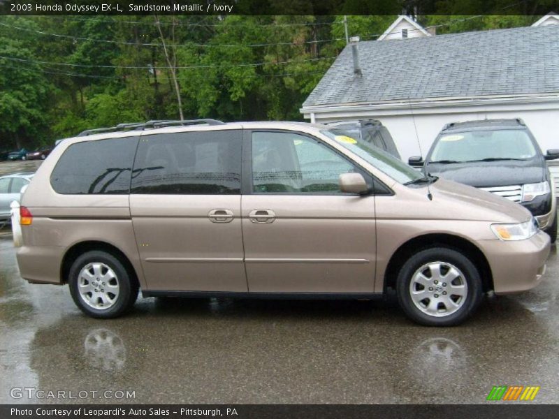 Sandstone Metallic / Ivory 2003 Honda Odyssey EX-L