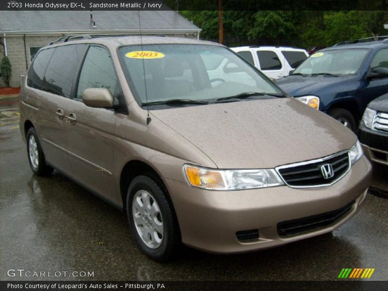 Sandstone Metallic / Ivory 2003 Honda Odyssey EX-L