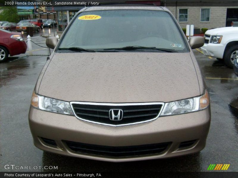 Sandstone Metallic / Ivory 2003 Honda Odyssey EX-L
