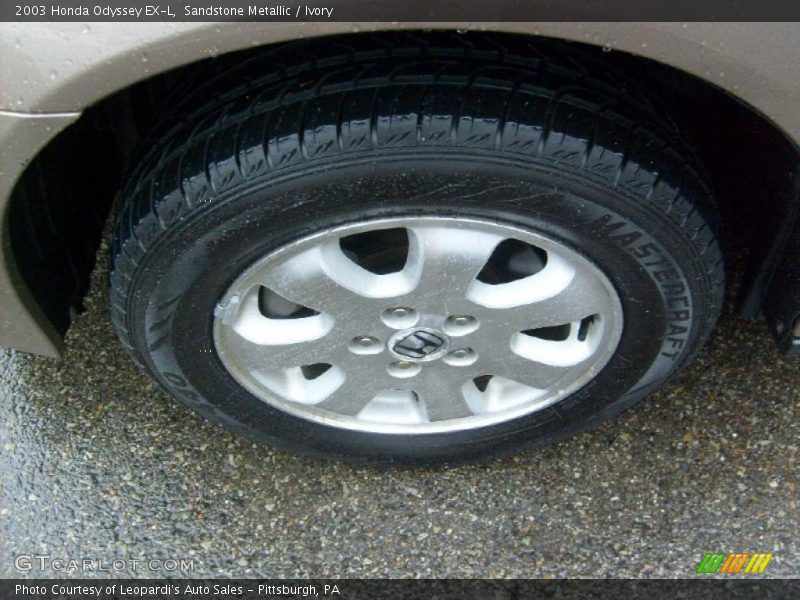 Sandstone Metallic / Ivory 2003 Honda Odyssey EX-L