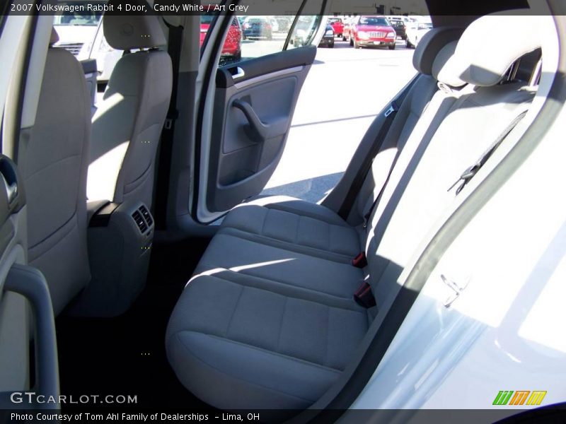 Candy White / Art Grey 2007 Volkswagen Rabbit 4 Door