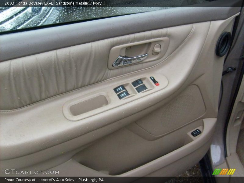 Sandstone Metallic / Ivory 2003 Honda Odyssey EX-L