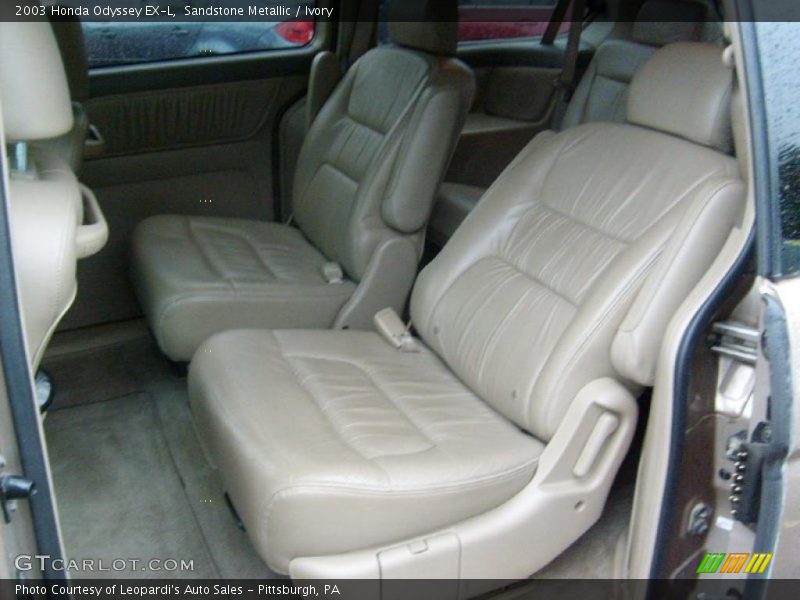 Sandstone Metallic / Ivory 2003 Honda Odyssey EX-L
