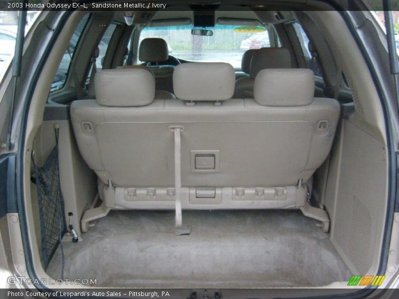 Sandstone Metallic / Ivory 2003 Honda Odyssey EX-L