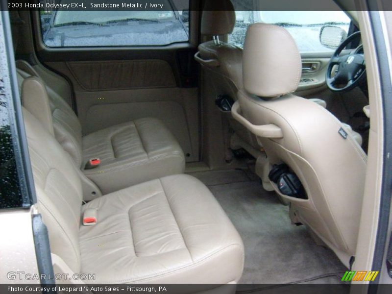 Sandstone Metallic / Ivory 2003 Honda Odyssey EX-L