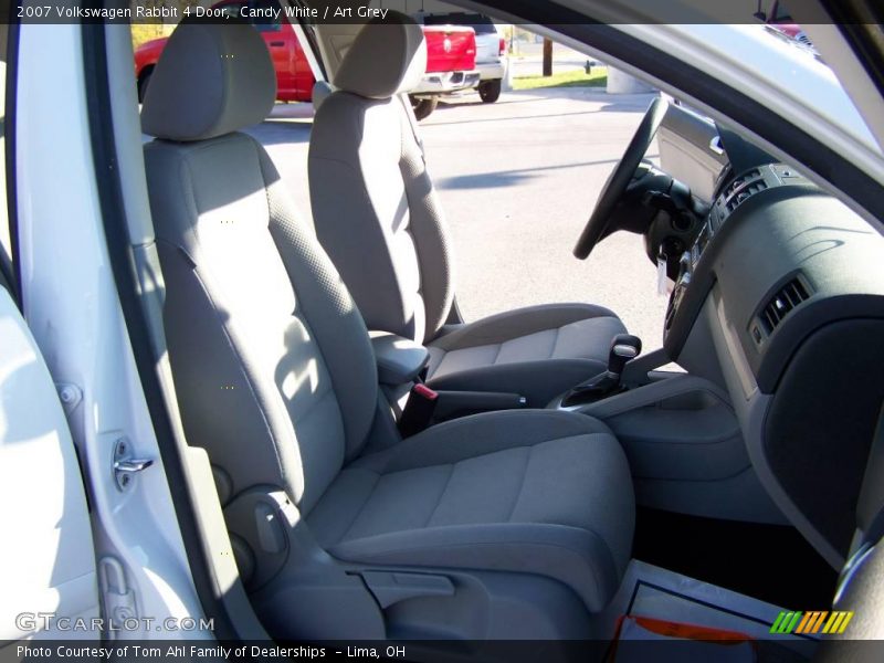 Candy White / Art Grey 2007 Volkswagen Rabbit 4 Door