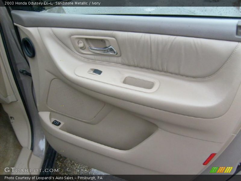 Sandstone Metallic / Ivory 2003 Honda Odyssey EX-L