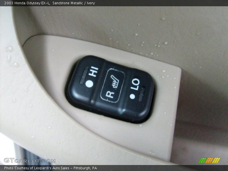 Sandstone Metallic / Ivory 2003 Honda Odyssey EX-L