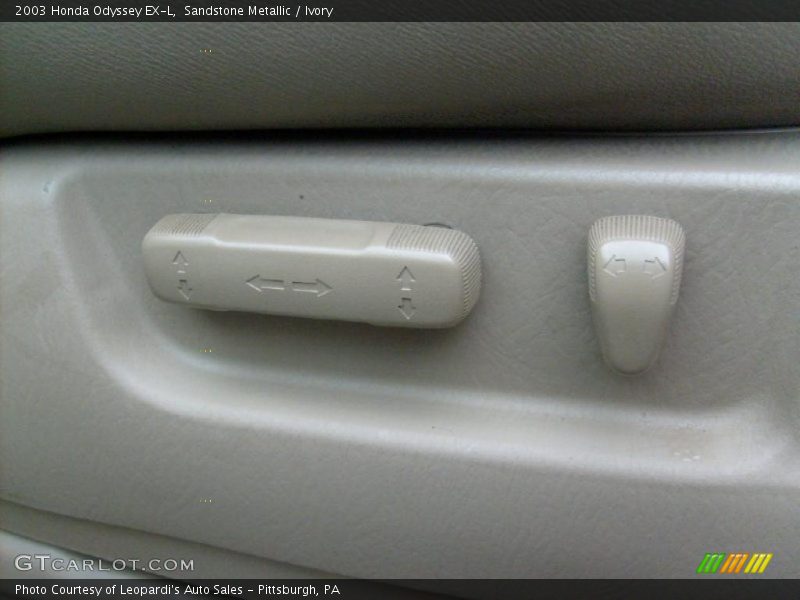 Sandstone Metallic / Ivory 2003 Honda Odyssey EX-L
